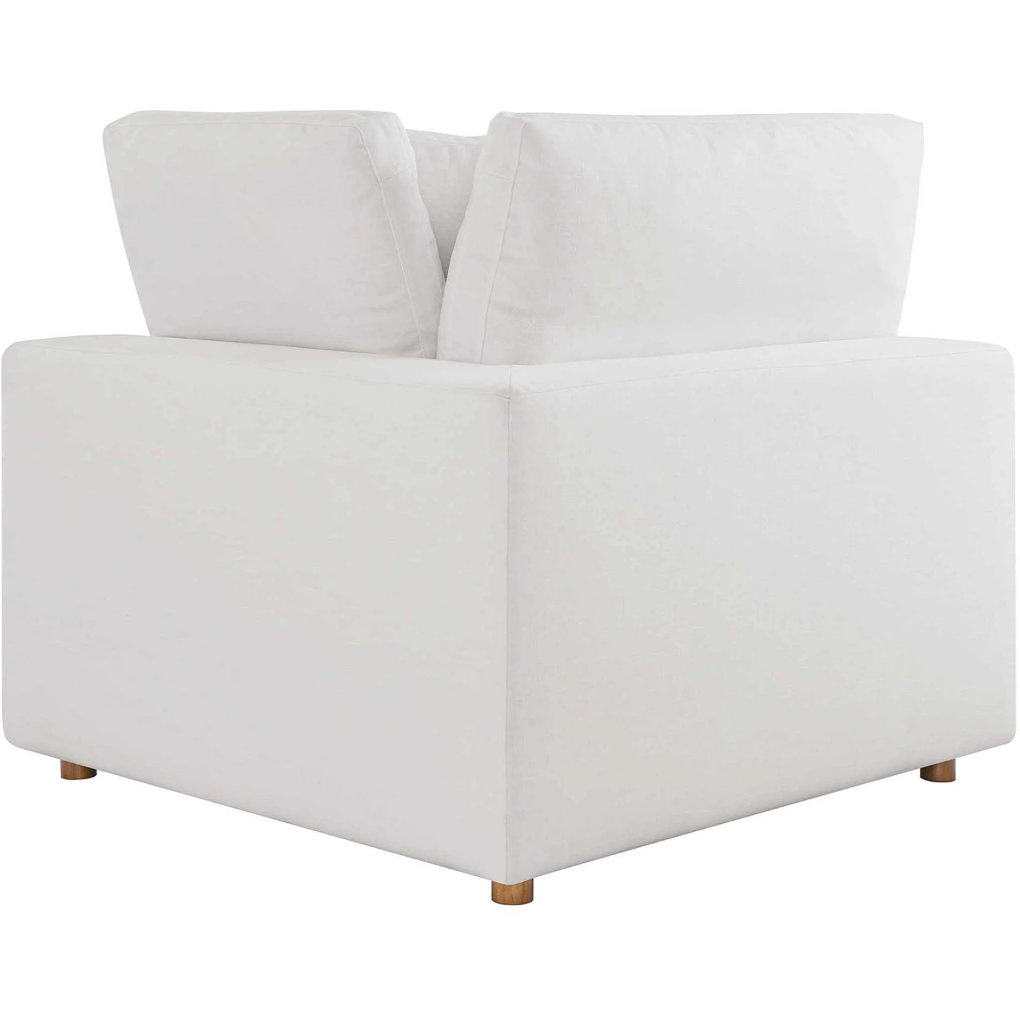 Carmen 5 Piece Modular Sectional Sofa Pure White - Image 5