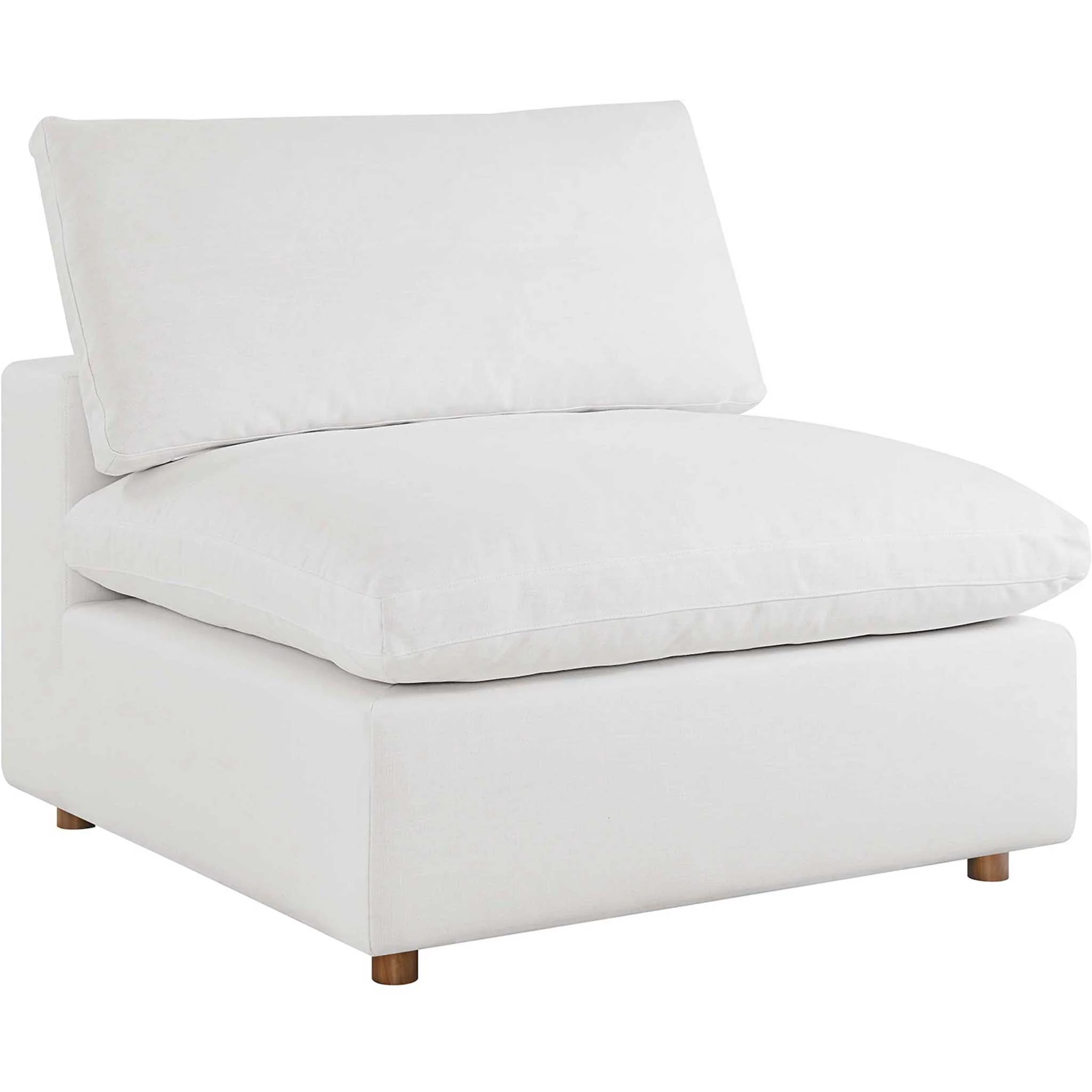 Carmen 5 Piece Modular Sectional Sofa Pure White - Image 6